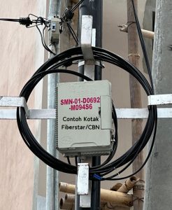 Tiang CBN Fiber